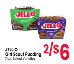 Jewel-Osco JELL-O Girl Scout Pudding offer