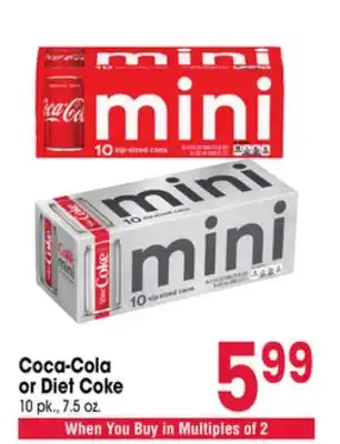 Jewel-Osco Coca-Cola or Diet Coke offer