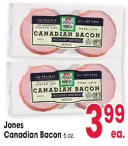 Jewel-Osco Jones Canadian Bacon offer