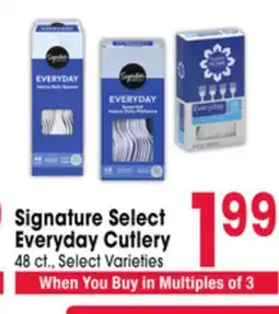 Jewel-Osco Signature Select Everyday Cutlery offer