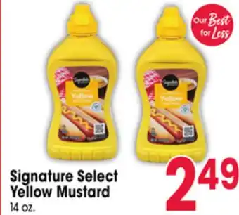 Jewel-Osco Signature Select Yellow Mustard offer