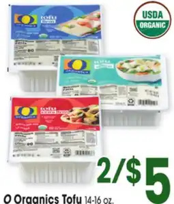 Jewel-Osco O Organics Tofu offer