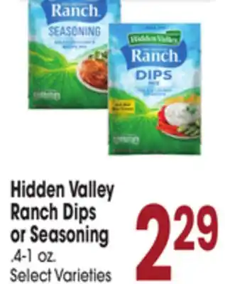 Jewel-Osco Hidden Valley Ranch Dips or Seasoning offer