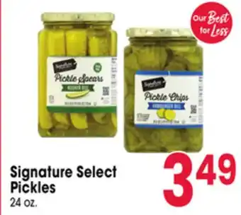 Jewel-Osco Signature Select Pickles offer