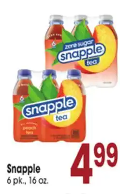 Jewel-Osco Snapple offer