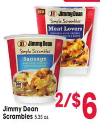 Jewel-Osco Jimmy Dean Scrambles offer