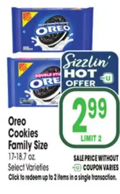 Jewel-Osco Oreo Cookies Family Size offer