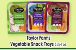 Jewel-Osco Taylor Farms Vegetable Snack Trays offer