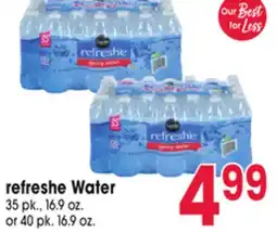 Jewel-Osco refreshe Water offer