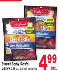 Jewel-Osco Sweet Baby Ray's Jerky offer