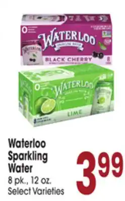 Jewel-Osco Waterloo Sparkling Water offer