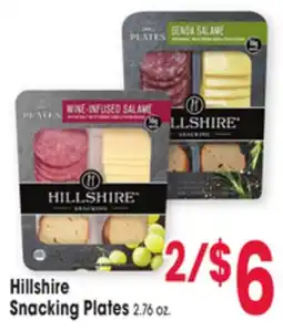 Jewel-Osco Hillshire Snacking Plates offer