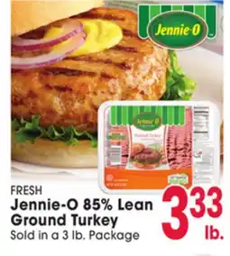 Jewel-Osco Jennie-O 85% Lean Ground Turkey offer