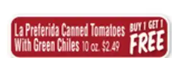 Jewel-Osco La Preferida Canned Tomatoes With Green Chiles offer