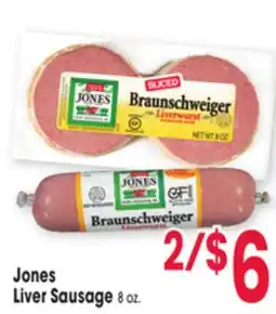 Jewel-Osco Jones Liver Sausage offer