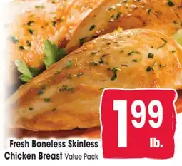 Jewel-Osco Fresh Boneless Skinless Chicken Breast offer