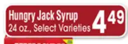 Jewel-Osco Hungry Jack Syrup offer