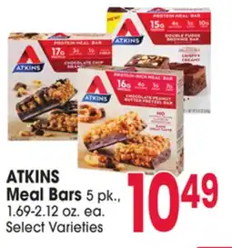 Jewel-Osco ATKINS Meal Bars offer