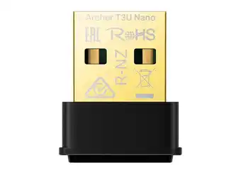 Walmart TP-Link Archer T3U Nano AC1300 USB Wi-Fi Adapter Dual-Band offer