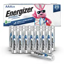 Walmart Energizer Ultimate Lithium AAA Batteries (24 Pack), Triple A Batteries offer