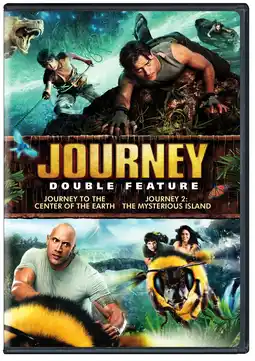 Walmart Journey to the Center of the Earth/Journey 2 Mysterious Island [DVD] offer