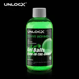 Walmart UnlocX Glow In The Dark Gel Balls for Water Bead Blasters - 7.5mm Luminous Gel Beads, 22,000 Counts offer