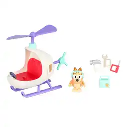 Walmart Bluey, Bingo's Helicopter with 2.5 inch Bingo Figure and Tool Accessories, Ages 3+, Toddler Toys offer