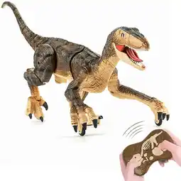 Walmart DIKTOOK Remote Control Dinosaur Toy for Kids Girls Boys 3-6 7-10 Years RC T-Rex Walking Robot Dino offer