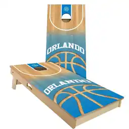 Walmart Skip's Garage Orlando Basketball Outdoor Cornhole Board Set NO Accessories All-Weather 2x4 offer