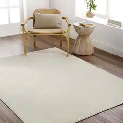 Walmart Livabliss Alder Global Washable Area Rug, 6'4 x 9', Cream offer