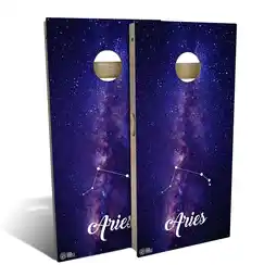 Walmart Skip's Garage Aries Outdoor Cornhole Board Set Include Carrying Case All-Weather 2x4 offer