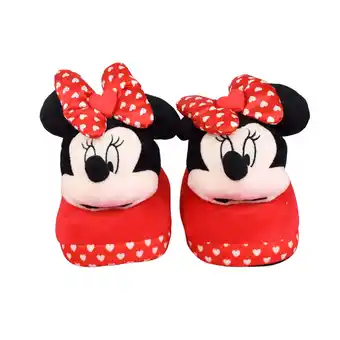 Walmart Ground Up Women's Minnie Mouse 3D Slippers offer