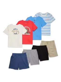 Walmart Garanimals Toddler Boy Mix and Match Outfits Kid-Pack, 8-Piece, Sizes 18M-5T offer