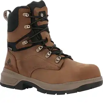 Walmart Rocky Worksmart 8” Comp Toe Internal MET Guard Work Boot offer