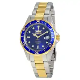 Walmart Invicta Pro Diver Quartz Blue Dial Two-tone Men's Watch 8935 offer