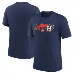 Walmart Men's Nike Navy Houston Astros City Connect Tri-Blend T-Shirt offer