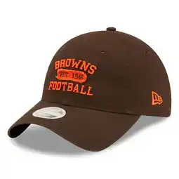 Walmart Women's New Era Brown Cleveland Browns Formed 9TWENTY Adjustable Hat offer