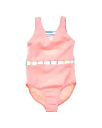 Walmart Peixoto girls The Jade One-Piece, 2, Pink offer