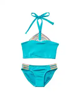 Walmart Peixoto girls 2pc Amelia Bikini Set, 2, Blue offer