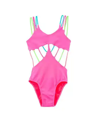 Walmart Peixoto girls Alana One-Piece, 2, Pink offer