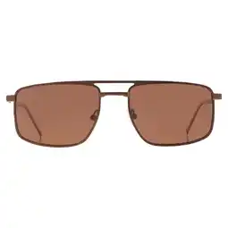 Walmart Lacoste Brown Navigator Men's Sunglasses L255S 201 56 offer