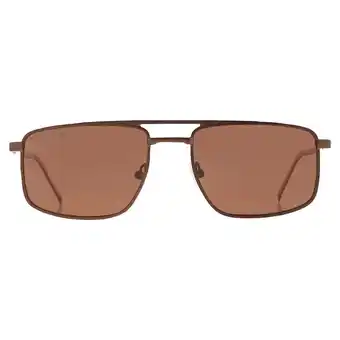 Walmart Lacoste Brown Navigator Men's Sunglasses L255S 201 56 offer