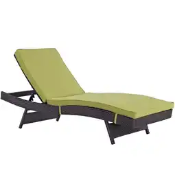 Walmart Pemberly Row Adjustable Patio Chaise Lounge in Peridot offer