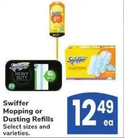 Albertsons Swiffer Mopping or Dusting Refills offer
