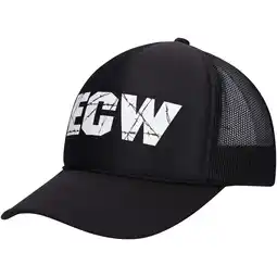 Walmart Men's Chalk Line Black ECW Trucker Adjustable Hat offer