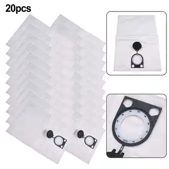 Walmart 20 Pieces Dust Bags For Bosch Gas 15 For Hp,Gas 15 Ps,Gas 20 L Sfc Robot Vacuum offer