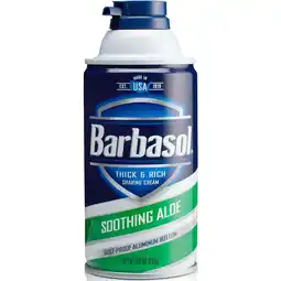 Walmart Barbasol Beard Buster Shaving Cream Soothing Aloe, Post-Shave Comfort, Soften & Soothes Skin- 10 Oz offer