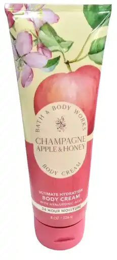 Walmart Bath & Body Works Champagne Apple & Honey Body Cream, 8 oz offer