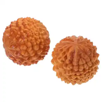 Walmart 2Pcs Balls Fitness Handball Hand Training Balls Hand Massage Supply offer