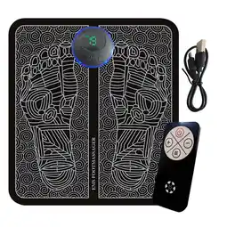 Walmart EMS Foot Massager Mat for Neuropathy and Pain Relief Foldable USB-Charging offer